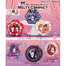 Re-Ment My Melody Kuromi MELTY COMPACT complete set Japan