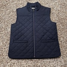 Crewcuts Kids Blue Quilted Vest Classic Design Size L