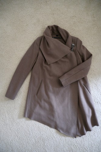AllSaints Monument Eve Wool Blend Coat
