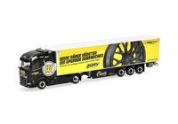 Herpa 961530 Daf Xg KüHlkoff.-Sattelz. Spedition Kalbitz/Wheelworld-2Drv