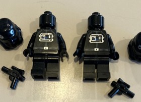 Lego Star Wars Minifigure Imperial TIE Fighter / Interceptor Pilot x 2 - 6206