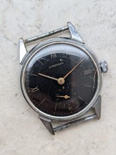 Junghans Vintage Uhr Militär Cal. 80 WW2 Military Armbanduhr Watch 32mm