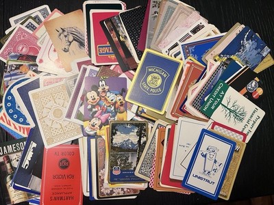 Single Playing Card Lot- 239 Vintage To Modern Swap  Collectible