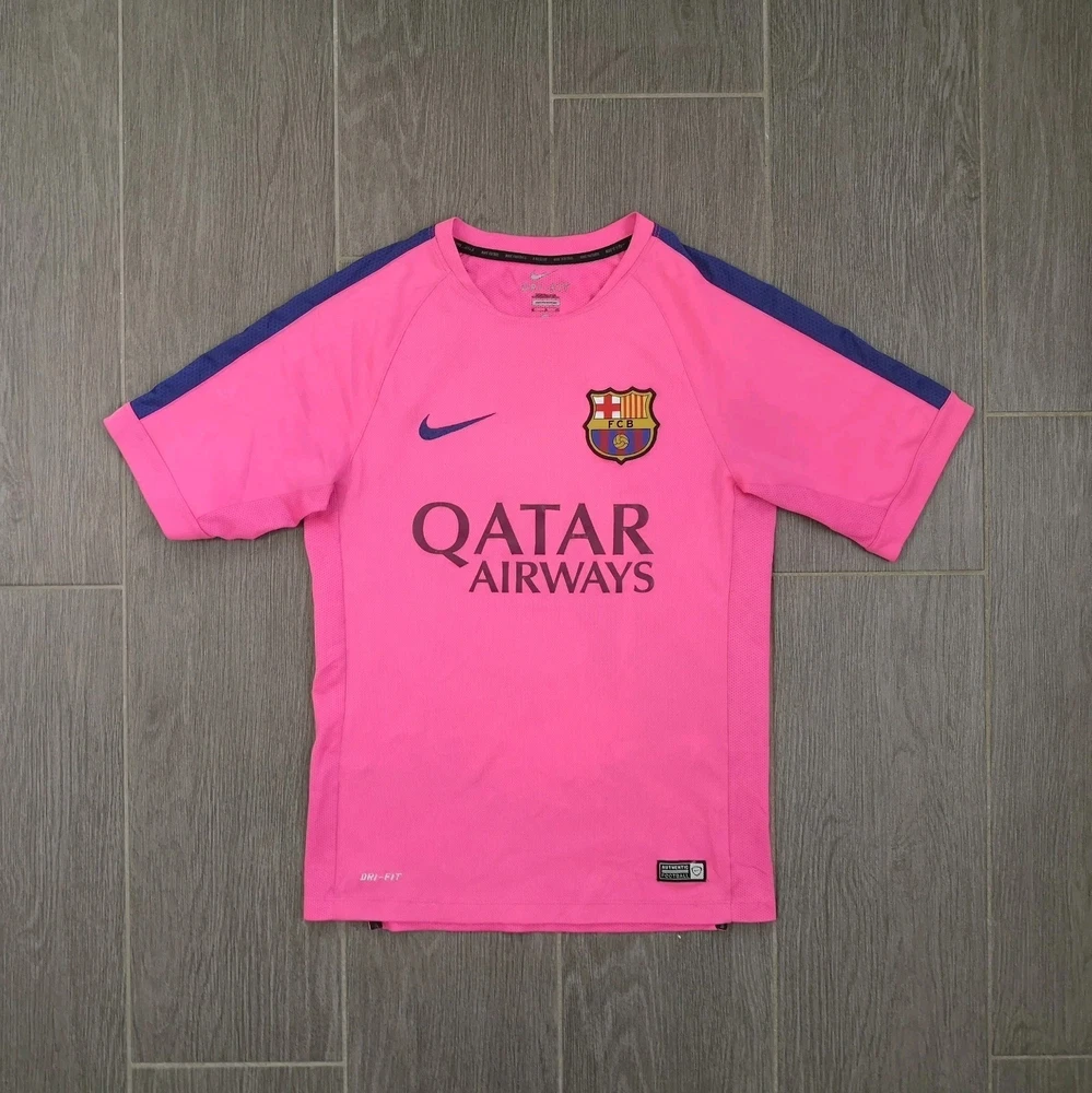FC Barcelona 2014/15 Trikot Größe: S Fußball Pasha-Style Y2K Nike LaLiga Fans