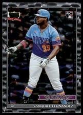2026 Topps #T91-61 Yanquiel Fernandez 35th Anniversary Crackle Foil