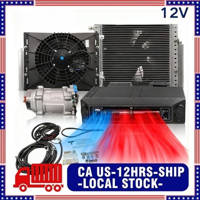 12V Cool&Heat Electric Underdash Universal  DC Auto Car A/C Kit Air Conditioner