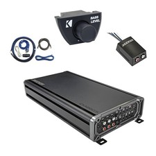 Kicker CXA660.5 4x90 Watt 4-Channel Amplifier w/Kit, Remote, Stereo Converter