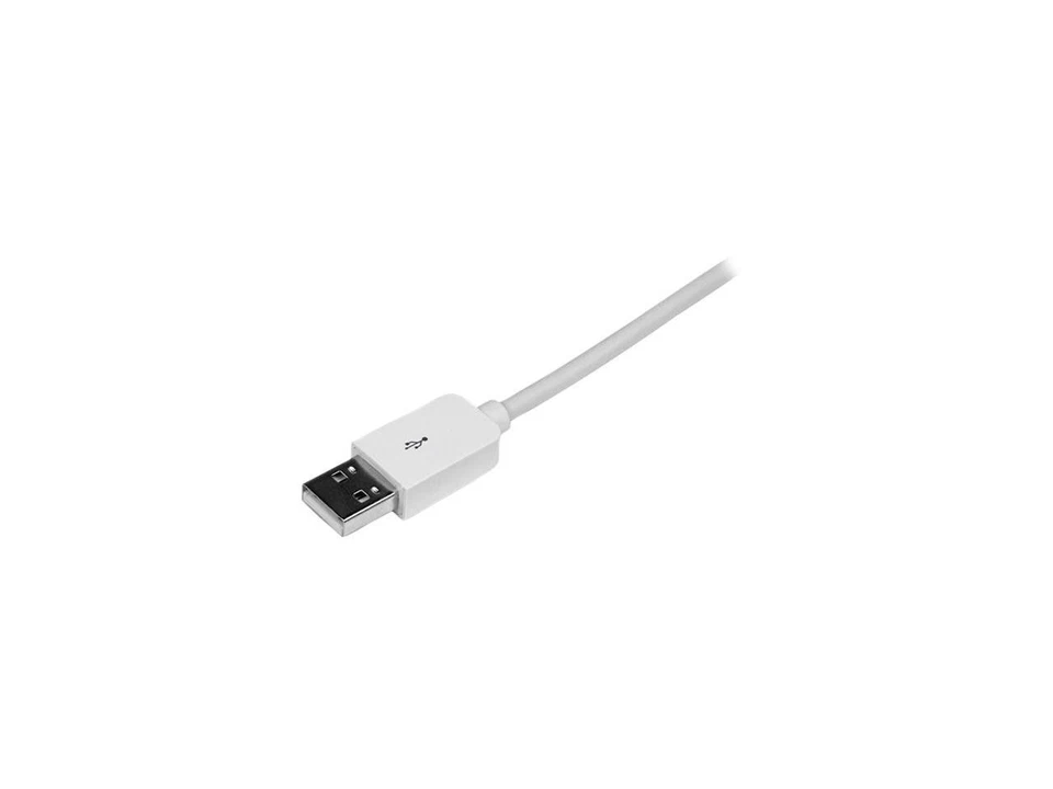 StarTech.com USBLT2MW White White Apple 8-pin Lightning Connector to USB Cable - Image 3 of 4