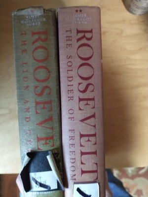Roosevelt, James MacGregor Burns Hardcover set