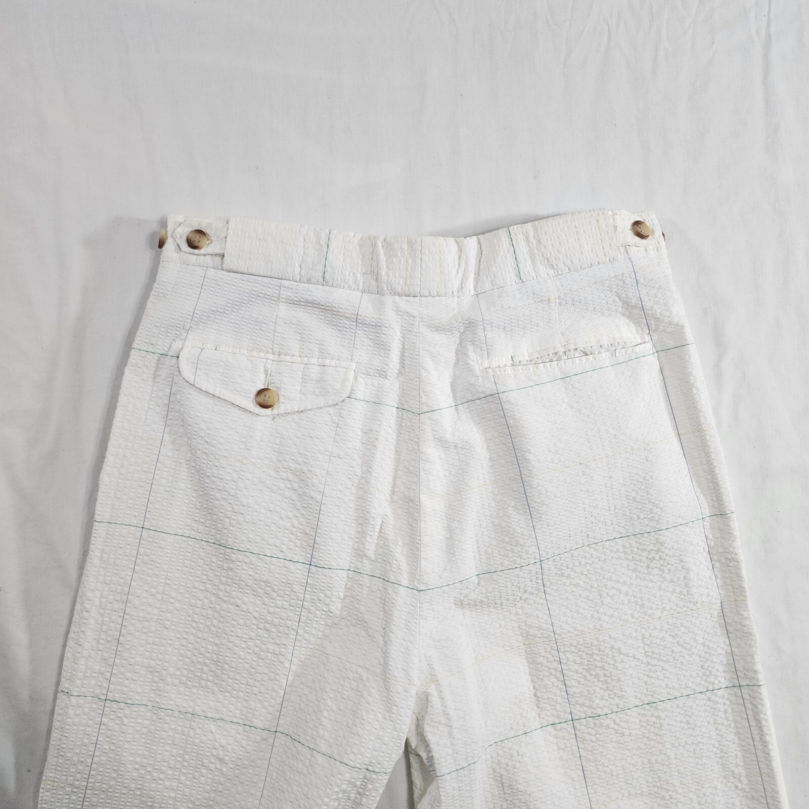 Vintage Lacoste x Izod Dress Pants Adult 32x Whit… - image 15