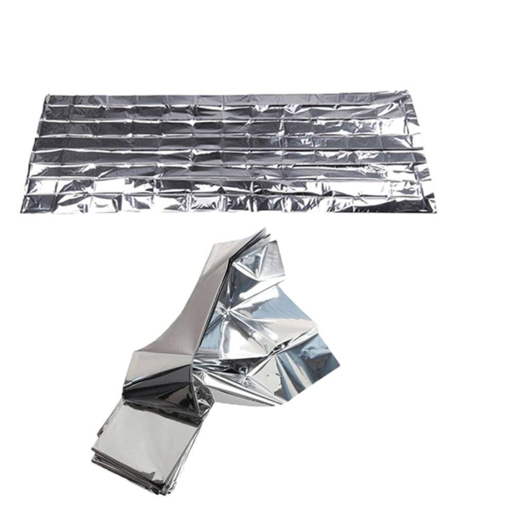 CAIROYAR 8 PIEZAS MANTA DE EMERGENCIA TÉRMICA SUPERVIVENCIA SEGURIDAD Aislante Calor Mylar