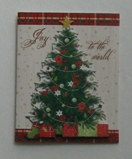 16 Holiday Christmas Greeting Cards 3" x 5" Assortment Lot 3 Dimensional NEW  - Image 2 of 4