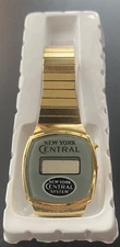 Vintage New York Central System Railroad NYC Digital Wrist Watch not working