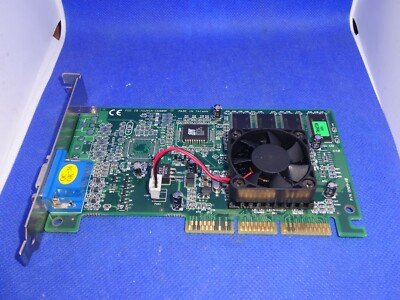 GAINWARD nVIDIA RIVA TNT2 M64 32MB SGRAM AGP GRAFIKKARTE VGA  #GK4126