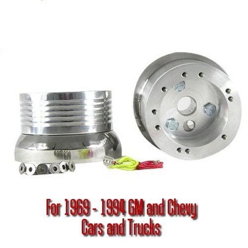 5 or 6 Hole Billet Steering Wheel Adapter for 1969 to 1994