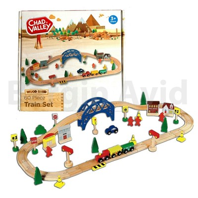chad valley wooden train set