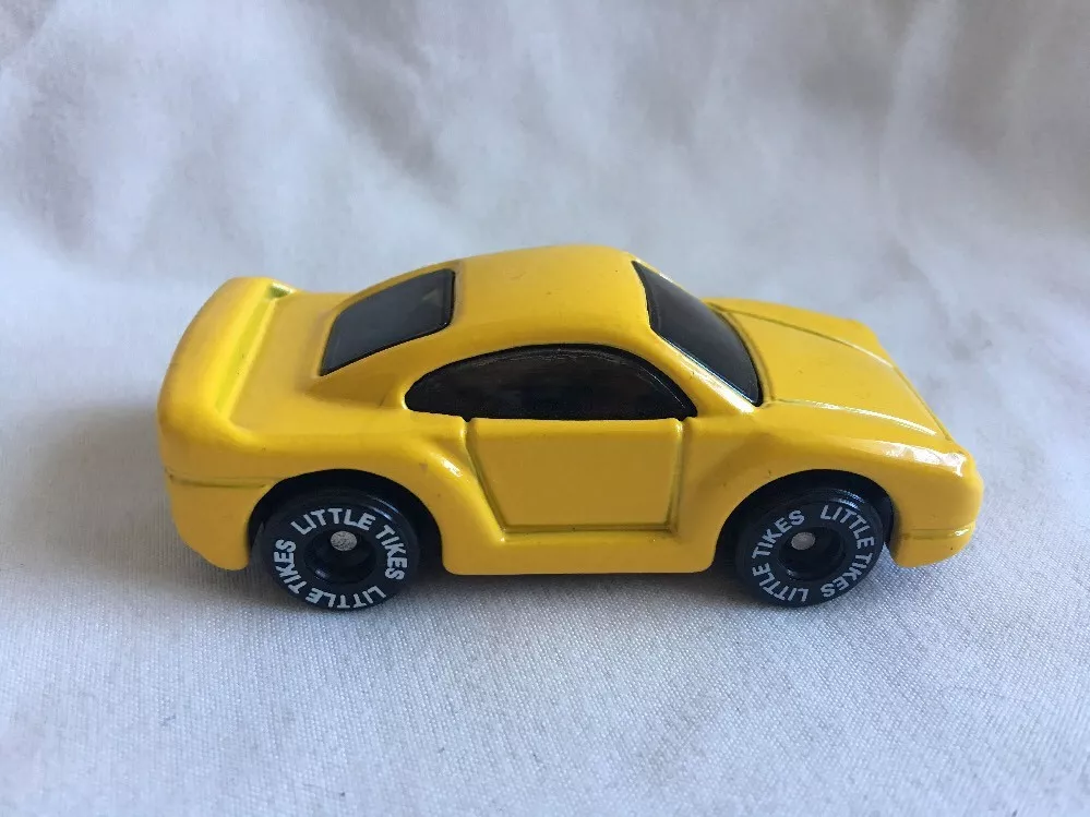 Little Tikes Yellow Sports Car Vehicle Toy eBay