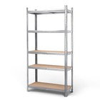 MasterSpec 5-Tier 1.5x0.7M Steel Shelving Garage Racking Shelf Storage Warehouse