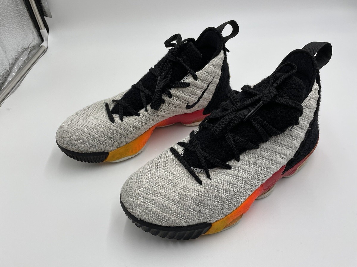 lebron 16 white laser orange