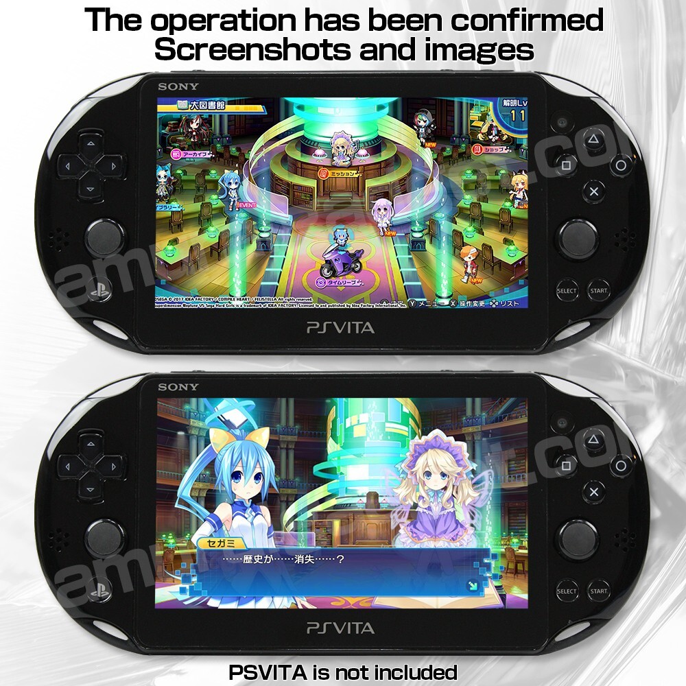 PS Vita Neptune Sega Rigide Filles Edition Limitée Japon, Neuve Sous Blister, Sega