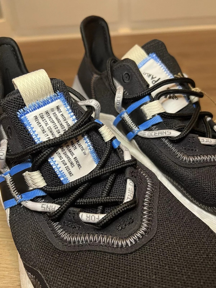 Adidas Men's Ultraboost 22 X Parley Running Sneakers Black/Blue HQ6539 | eBay Adidas Men's Ultraboost 22 X Parley Running Sneakers Black/Blue HQ6539 | eBay