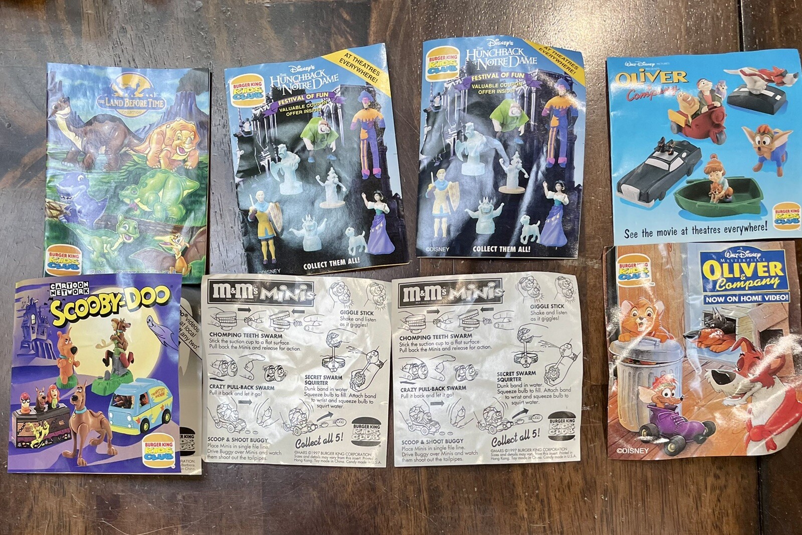 vintage burger king toys Lot eBay