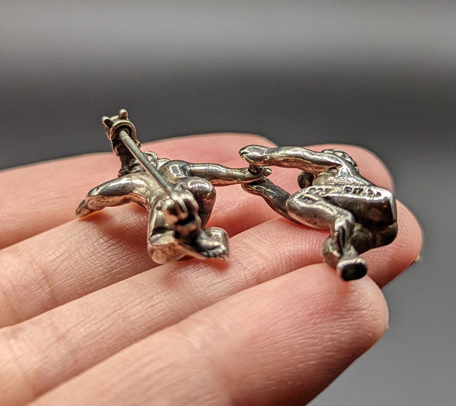 Taxco Solid Sterling Silver Moving Articulating N… - image 9