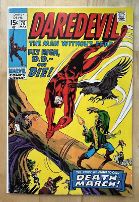 Daredevil #76 Marvel 1971 Bronze Age El Condor Gene Colan F/F+