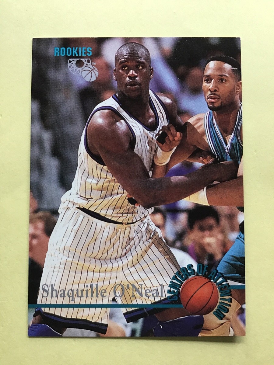 1995 Classic Shaquille O'Neal Rookie Centers Of Attention MAGIC NM