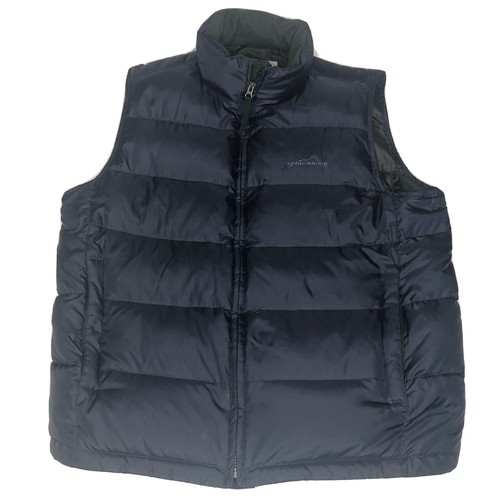 Goose Down Puffer Vest Large Mens 