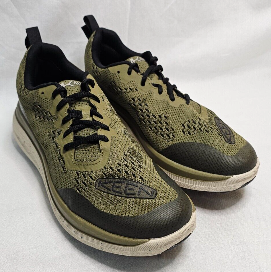 NEW Scarpe da passeggio Keen WK400 All Terrain sneakers verde oliva uomo taglia 9 5