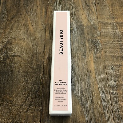 BeautyBio The Eyelighter Concentrate Smoothing Brightening Serum,FullSize Sealed
