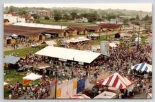 York PA 1995 Keystone National Rib Cookoff Music Fest w Coors Light Postcard W23