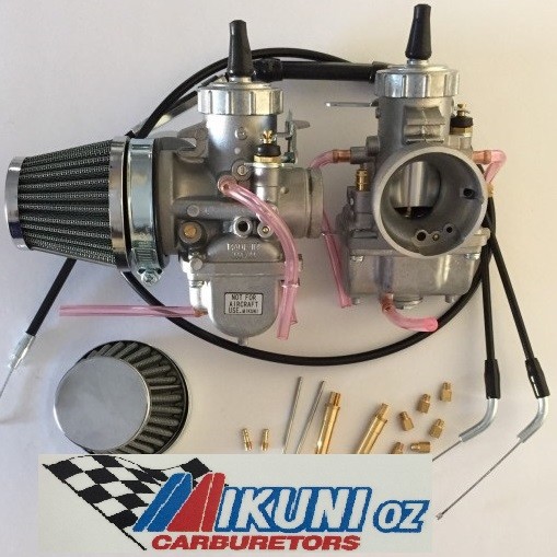Honda CB250 VM30 Mikuni Round Slide Carburetor Conversion Kit - No