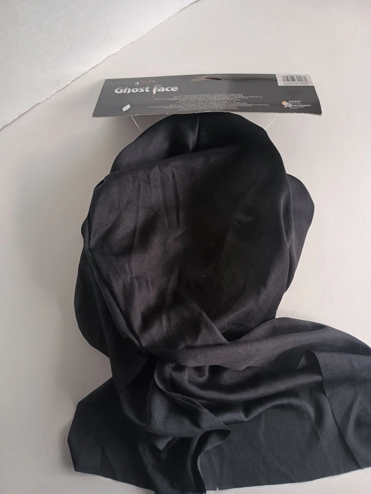 Ghost Face Mask Scream Horror Movie Creepy Halloween Fun World Costume NEW - Image 3 of 4