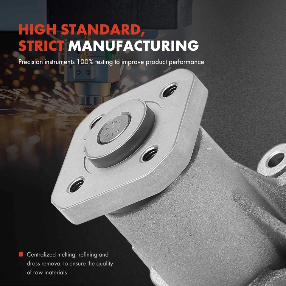 Bomba de agua con junta para Dodge Atos 2011 2012 L4 1,1 L SOHC aspiración natural Foto 3 de 4