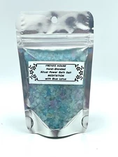 MEDITATION /Blue Lotus /Lavender Organic Luxury Mineral Bath Salts/Dead Sea Salt