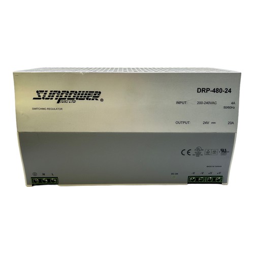 Sunpower DRP-480-24 Netzteil 200-240V AC 4A 50/60Hz 24V 20A - Bild 10 von 12