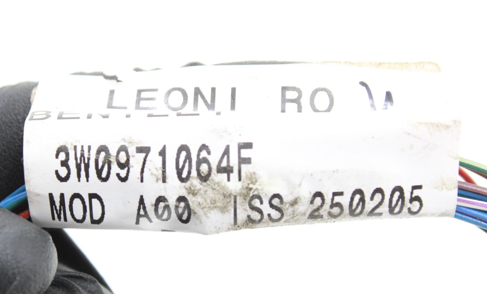 Bentley Continental 2006-2012 FRONT+LEFT Wiring harness