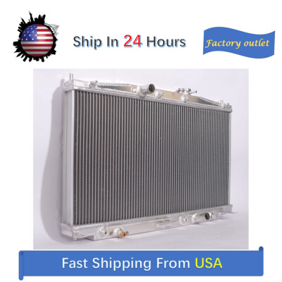 3Rows Aluminum Radiator For Honda 2011-2016 CR-Z/2010-2013 INSIGHT 2-Door AT/MT