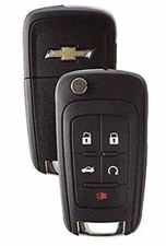 Chevrolet Camaro 2010-2016 5 Buttons Remote Flip Key Premium Quality USA A++