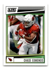 2022 Score Chase Edmonds #148 Arizona Cardinals