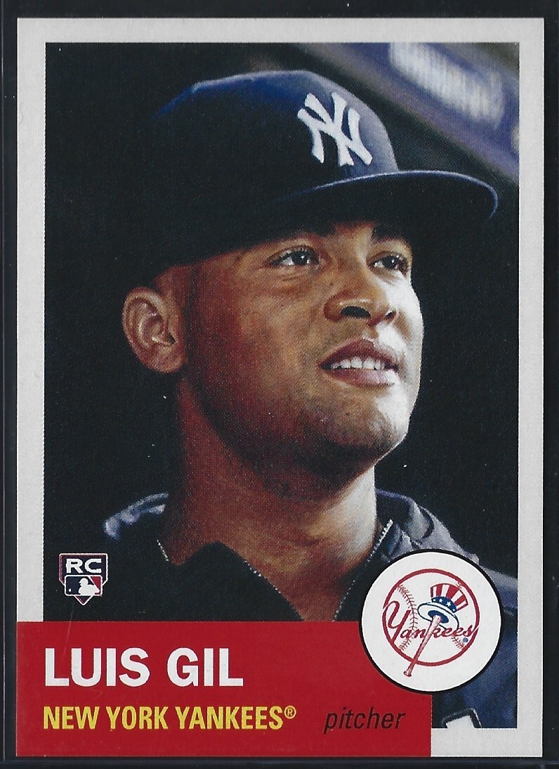 2022 TOPPS LIVING SET # 499 LUIS GIL Rookie RC New York Yankees 2,729 Printed b