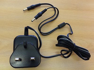 7,5 V 200 mA Dual Netz AC/DC Adapter Netzteil Stecker für Clarke Zwei Wege Radio
