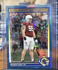 2024 Score - Rookies Braden Fiske #325 Stars /399 (RC)
