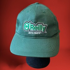 O’Reilly Auto Parts Green/ White Lettering Adjustable Snapback Hat Employee