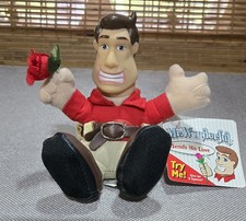 2003 Mr. Wonderful Talking Doll Red Shirt w/ Rose Works 8 Phrases Charm w/ Tag