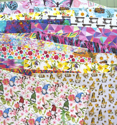 Build your own Journal - Fabric Journal Cover include 10 pc. Random Pages