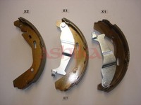 Ashika 55-08-821 Bremsbackensatz 4 Bremsbacken Trommelbremse