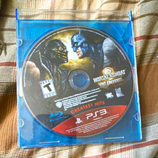 Mortal Kombat vs. DC Universe Greatest Hits Sony PlayStation 3 PS3 T Disc Case